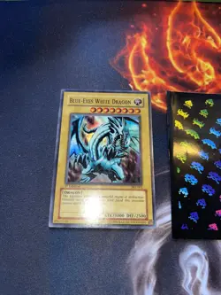 🔥Yugioh Blue-Eyes White Dragon Super SKE-001 1st Edition 254💎Near Mint NM🔥🔥 - Image 1