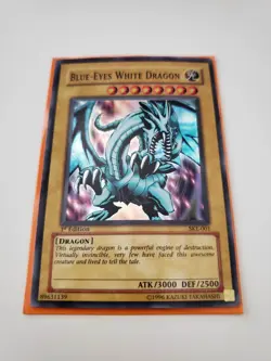 Yu-Gi-Oh Blue-Eyes White Dragon SKE-001 Super Rare 1st Edition - Image 1