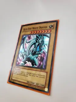 Yu-Gi-Oh Blue-Eyes White Dragon SKE-001 Super Rare 1st Edition - Image 2