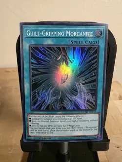 Yugioh Guilt-Gripping Morganite DUAD-EN070 1st Edition Super Rare NM - Image 1