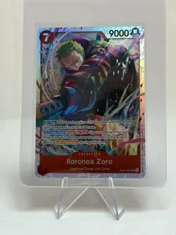 One Piece Roronoa Zoro EB04-007 SR ENGLISH OP15 - Image 1