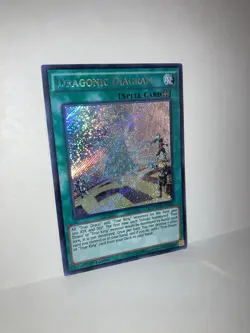 Yugioh Dragonic Diagram MACR-EN053 Secret Rare 1st Edition NM - Image 1