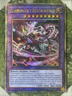 YuGiOh FIENDSMITH'S REXTREMENDE Quarter Century Secret Rare SUDA-EN037 - Image 2