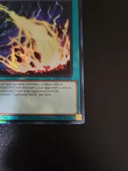 Yu-Gi-Oh! 25th Anniversary Rarity Collection - Lightning Storm RA01-EN061 PUR - Image 5