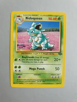 Nidoqueen 23/64 Pokemon TCG Jungle Set (1999) non-HOLO Rare NM - Image 1