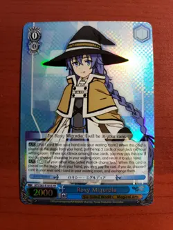 Weiss Schwarz - Mushoku Tensei - Roxy Migurdia Foil Promo - Image 1