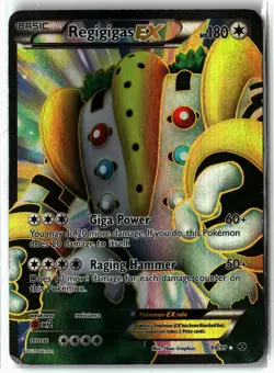 Regigigas EX ⭐ 99/99 Holo Ultra Rare Next Destinies 2012 Pokemon MP/HP - Image 1