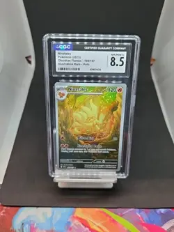 Ninetales 199/197 - Obsidian Flames - CGC - Pokemon Card (Equiv. PSA BGS) - Image 1