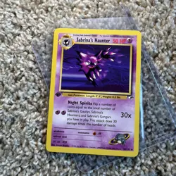 Sabrina's Haunter - 1st Edition - 58/132 Gym Heroes - Pokemon TCG - 2000 LP+ - Image 1