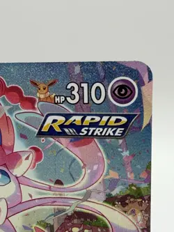 Sylveon VMAX (Alternate Art Secret) Holo 212/203 Pokemon Evolving Skies LP - Image 3
