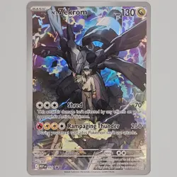 Pokemon TCG Ascended Heroes ETB N’s Zekrom 031 Black Star Promo NM - Image 1