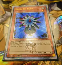 Glow-Up Bulb (Quarter Century Secret Rare) - RA03-EN245 - Yu-Gi-Oh TCG - Image 2