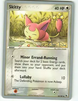 Skitty - World Championships 2004 - 44/109 Ruby & Sapphire - Pokemon TCG - Image 1