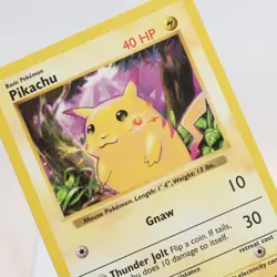 Pokemon TCG - Pikachu 58/102 Base Set Shadowless - Red Cheeks - EXC/NM - Image 1