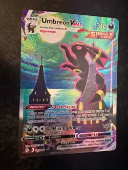 Pokemon Umbreon VMAX Single Strike Alt Art Secret Rare Holo 215/203 - Image 1