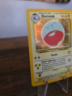 Excellent Pokemon TCG Electrode Jungle 2/64 Holo Unlimited Holo Rare No symbol - Image 3