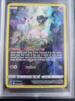 Pokemon TCG 2023 Pokemon SWSH FA/Mew Crown Zenith PSA Graded 9 - Image 3