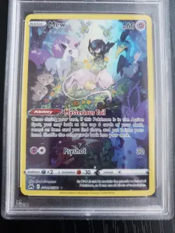 Pokemon TCG 2023 Pokemon SWSH FA/Mew Crown Zenith PSA Graded 9 - Image 4