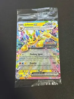 Pokemon TCG Sealed Stamped Promo Jolteon Ex PRE 030/131 - Image 1