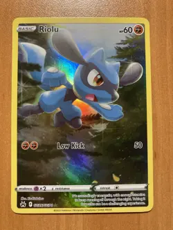 Pokemon TCG Riolu GG26/GG70 Crown Zenith Galarian Gallery Holo Fast Shipping NM - Image 1