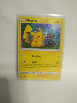 Pikachu HP 60 2017 Pokemon Card SM86 - Image 1