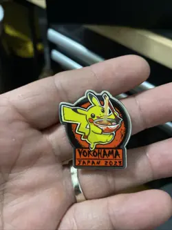 Pikachu Pin Yokohama Pokemon World Championships Japan 2023 Promo Pin - Image 1