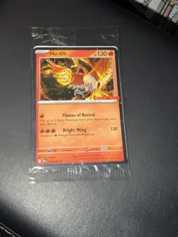 Ho-Oh 010/086 Galaxy GameStop Promo Stamped Sealed Pokemon Chaos Rising - Image 1