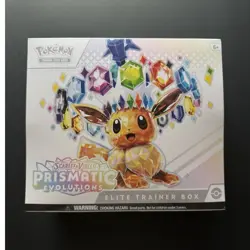 Pokemon TCG Scarlet & Violet—Prismatic Evolutions Elite Trainer Box - Image 1