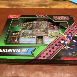 Pokemon TCG: Greninja ex Special Illustration Box Shrouded Fable New Sealed - Image 1