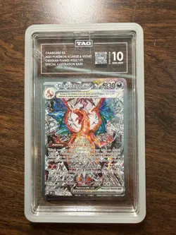 Pokemon TCG Charizard EX Obsidian Flames 223/197 TAG 10 Gem Mint - Image 1