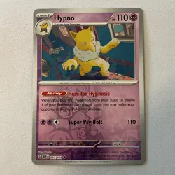 Hypno 97/165 Pokemon TCG S&V 151 Reverse Holo Uncommon NM - Image 1