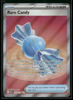 Rare Candy 175/132 Ultra Rare Mega Evolution NM/M Pokemon - Image 1
