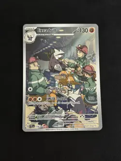 Excadrill 174/162 SV05: Temporal Forces Holo Pokemon TCG - NM - Image 1