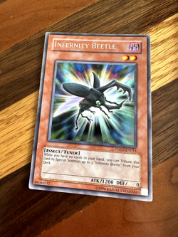 Infernity Beetle TSHD-EN014 Unlimited Edition Rare NM + BONUS - Image 1