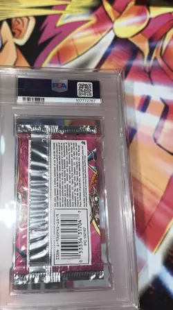 Yu-Gi-Oh! Magician's Force MFC 1st Edition Sealed Foil Pack PSA 10 Gem Mint - Image 2