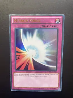Yugioh Mirror Force YGLD-ENB33 Unlimited Edition Ultra Rare NM/LP - Image 1
