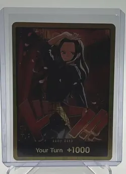 DON !! Card Gold Frame (Nico Robin) ONE PIECE Heroines Edition Japanese NM - Image 1