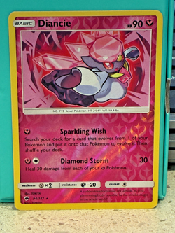 Pokemon card. DIANCIE Displayed only. 2017 94/147 Pls see pics. - Image 3