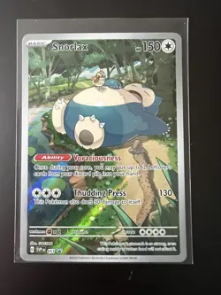 Snorlax 151 SVP 051 Black Star Promo Pokemon Card - Image 1
