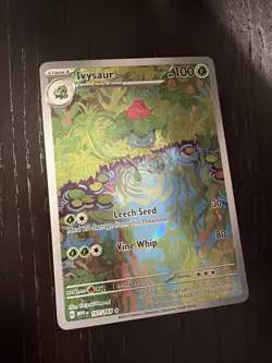 Ivysaur - 167/165 - Pokemon 151 Illustration Rare Card NM - Image 1