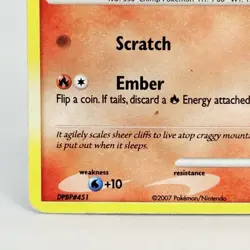 Pokemon TCG Chimchar Diamond & Pearl 76/130 Vintage Holo Card MP - Image 5