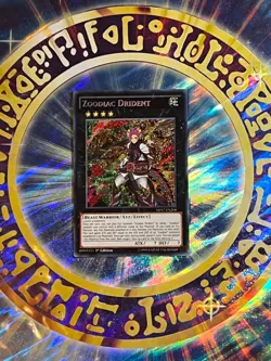 Yu Gi Oh TCG - Zoodiac Drident - MP17-EN208 - Secret Rare 1st Edition - Image 1
