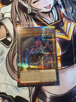 Blackwing Simoon the Poison Wind Quarter Century Secret Rare Card RA01-EN012 1st - Image 2