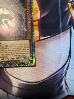Blackwing Simoon the Poison Wind Quarter Century Secret Rare Card RA01-EN012 1st - Image 5