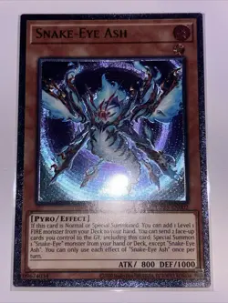 Snake-Eye Ash - Ultimate Rare - OTS Tournament Pack 25 - Image 1
