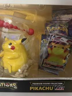 Pokemon TCG Celebrations Premium Figure Collection Pikachu VMAX Box - Image 3