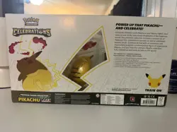 Pokemon TCG Celebrations Premium Figure Collection Pikachu VMAX Box - Image 5