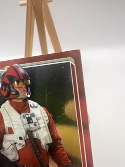 STAR WARS : Poe Dameron #186 Topps UK Foil Trading Card THE FORCE AWAKENS - Image 4