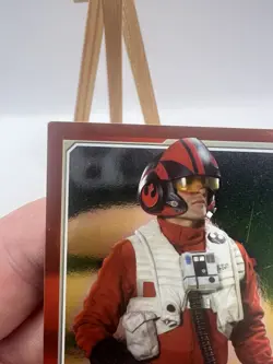 STAR WARS : Poe Dameron #186 Topps UK Foil Trading Card THE FORCE AWAKENS - Image 5