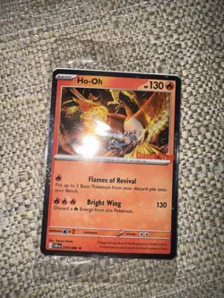 Ho-Oh - GAMESTOP PROMO Stamped - Pokemon brand new SEALED - Image 5